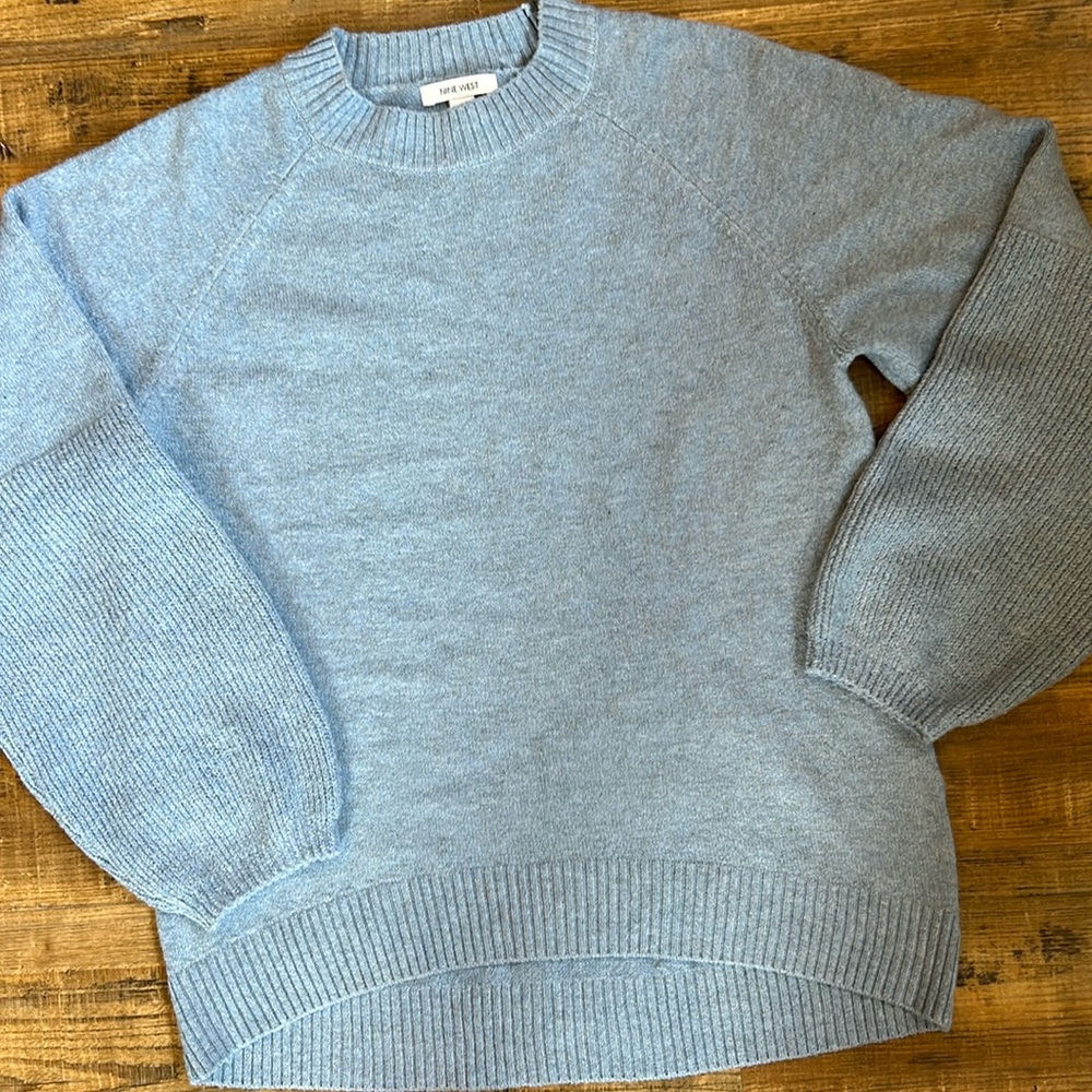 Blue sweater